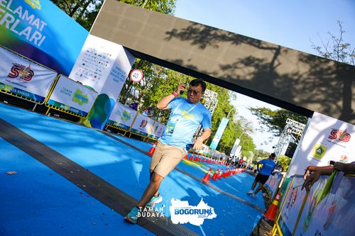 Race photo from Taman Budaya x BOGORUN 2025