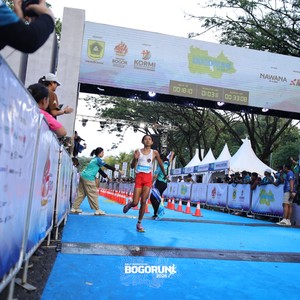 Race photo from BOGORUN 2026