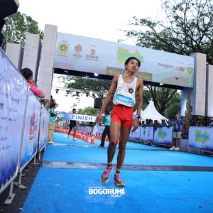 Race photo from BOGORUN 2026