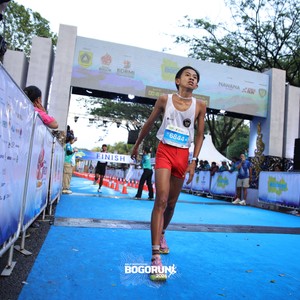 Race photo from BOGORUN 2026