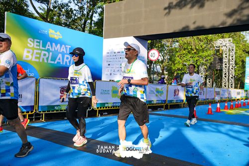Race photo from Taman Budaya x BOGORUN 2025