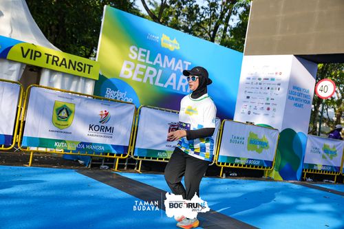 Race photo from Taman Budaya x BOGORUN 2025