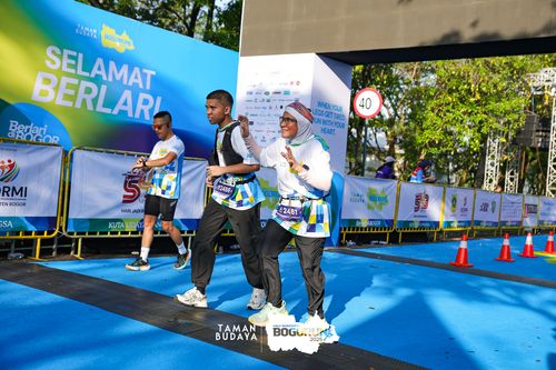 Race photo from Taman Budaya x BOGORUN 2025