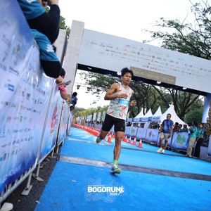 Race photo from BOGORUN 2026