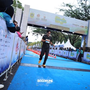 Race photo from BOGORUN 2026