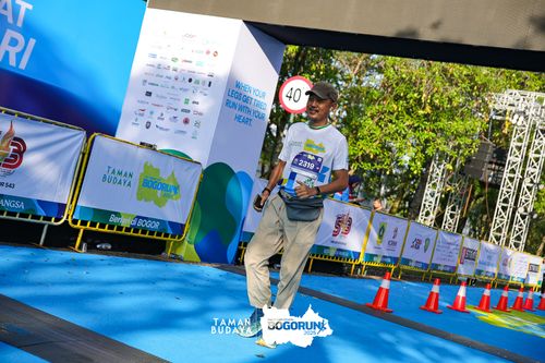 Race photo from Taman Budaya x BOGORUN 2025