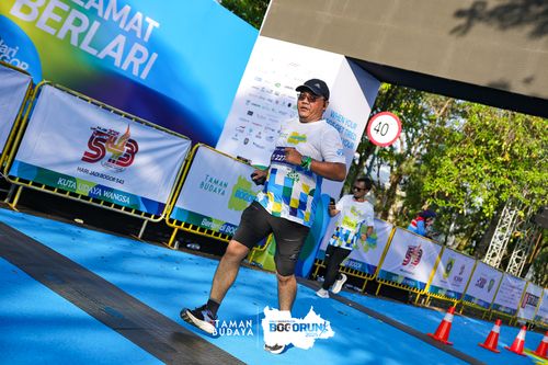 Race photo from Taman Budaya x BOGORUN 2025