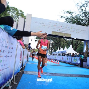 Race photo from BOGORUN 2026