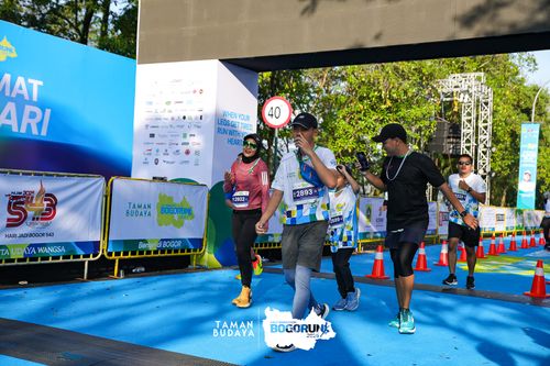 Race photo from Taman Budaya x BOGORUN 2025