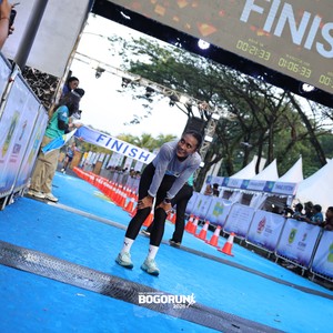 Race photo from BOGORUN 2026