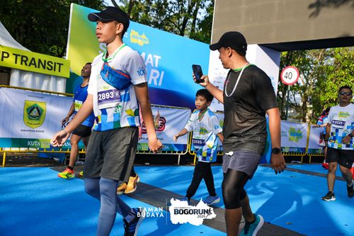 Race photo from Taman Budaya x BOGORUN 2025
