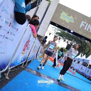 Race photo from BOGORUN 2026