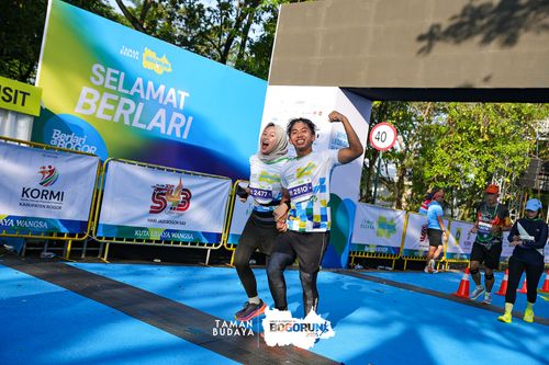 Race photo from Taman Budaya x BOGORUN 2025