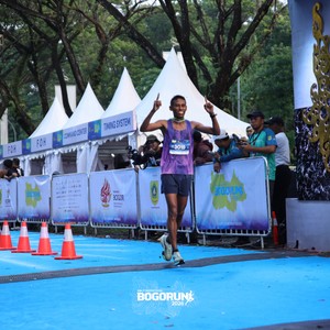 Race photo from BOGORUN 2026