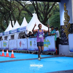 Race photo from BOGORUN 2026