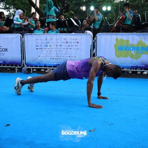 Race photo from BOGORUN 2026