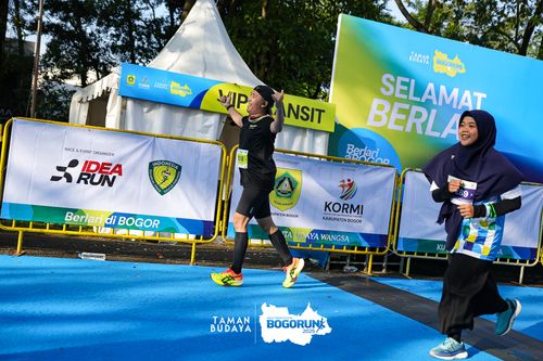 Race photo from Taman Budaya x BOGORUN 2025