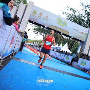 Race photo from BOGORUN 2026