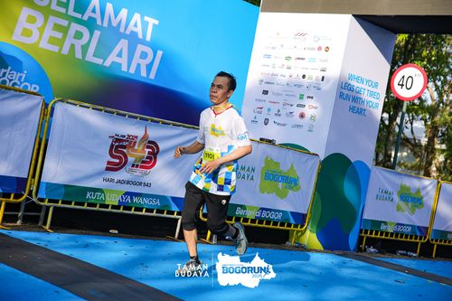 Race photo from Taman Budaya x BOGORUN 2025