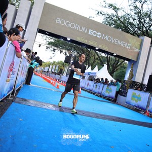 Race photo from BOGORUN 2026