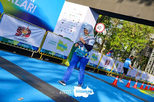 Race photo from Taman Budaya x BOGORUN 2025