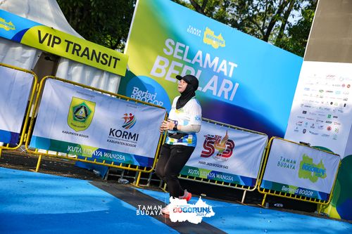 Race photo from Taman Budaya x BOGORUN 2025