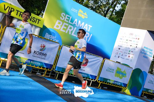 Race photo from Taman Budaya x BOGORUN 2025