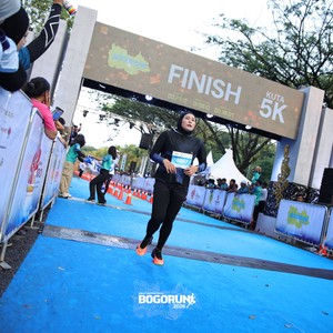 Race photo from BOGORUN 2026