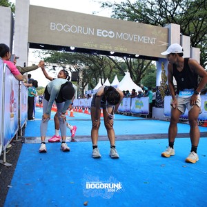 Race photo from BOGORUN 2026