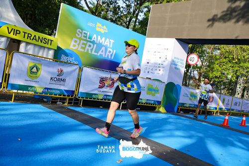 Race photo from Taman Budaya x BOGORUN 2025