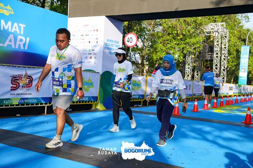 Race photo from Taman Budaya x BOGORUN 2025