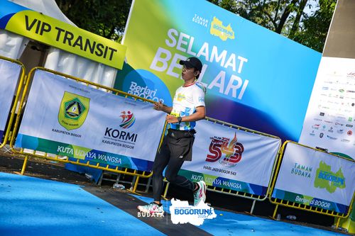 Race photo from Taman Budaya x BOGORUN 2025