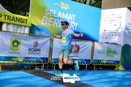Race photo from Taman Budaya x BOGORUN 2025