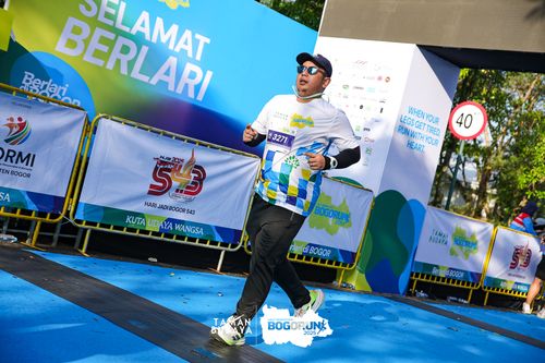 Race photo from Taman Budaya x BOGORUN 2025