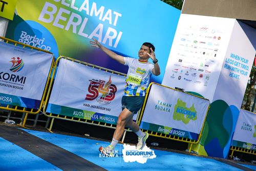 Race photo from Taman Budaya x BOGORUN 2025