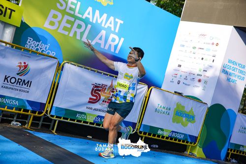 Race photo from Taman Budaya x BOGORUN 2025