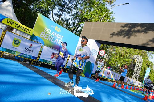 Race photo from Taman Budaya x BOGORUN 2025