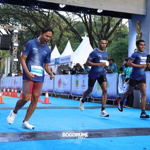 Race photo from BOGORUN 2026