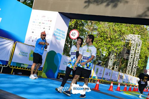 Race photo from Taman Budaya x BOGORUN 2025