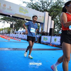 Race photo from BOGORUN 2026