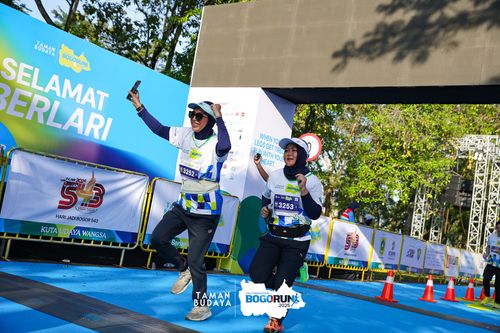 Race photo from Taman Budaya x BOGORUN 2025