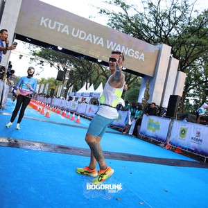 Race photo from BOGORUN 2026