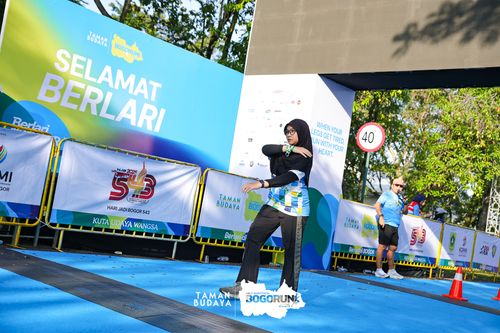 Race photo from Taman Budaya x BOGORUN 2025