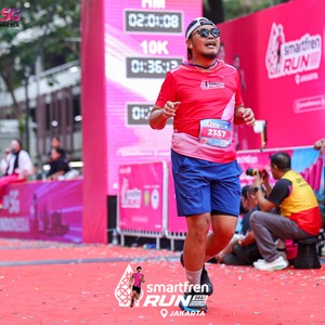 Race photo from SMARTFREN RUN 2026