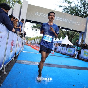 Race photo from BOGORUN 2026
