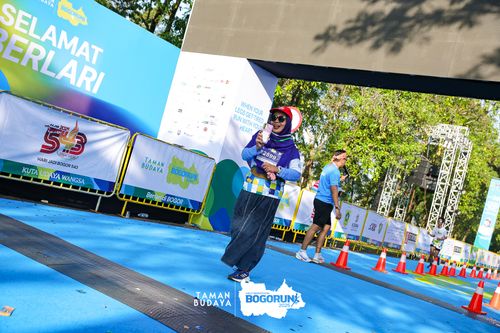 Race photo from Taman Budaya x BOGORUN 2025