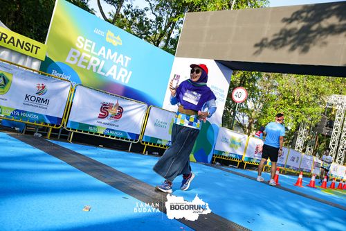 Race photo from Taman Budaya x BOGORUN 2025
