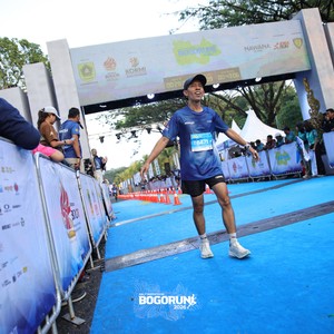 Race photo from BOGORUN 2026