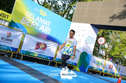 Race photo from Taman Budaya x BOGORUN 2025