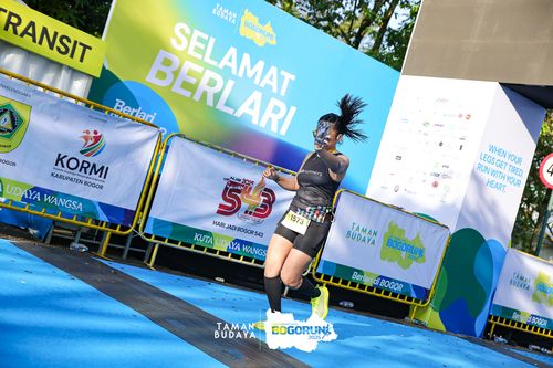Race photo from Taman Budaya x BOGORUN 2025